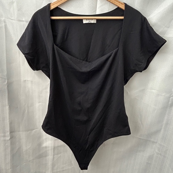 Aritzia Contour Squareneck Thong BodySuit 2XL - Picture 2 of 6